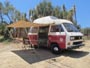 Inland Camping in Malaga, Andalucia, Spain.