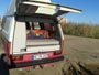 Inland Camping in Malaga, Andalucia, Spain.